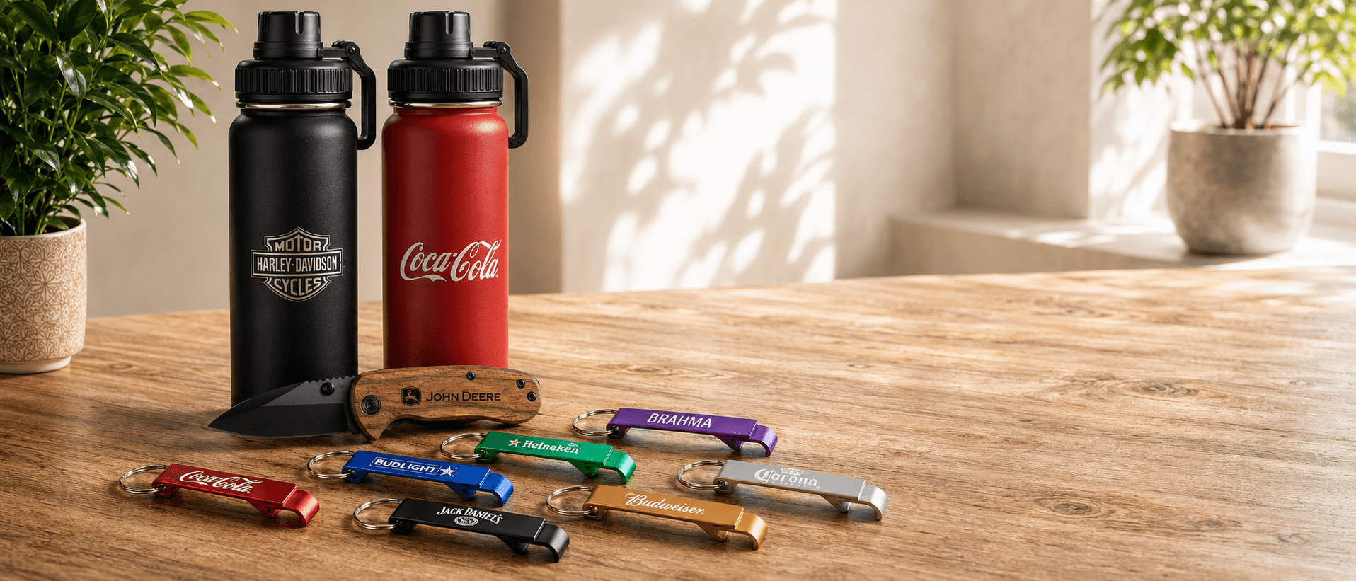 Seleção de presentes corporativos personalizados Garage766